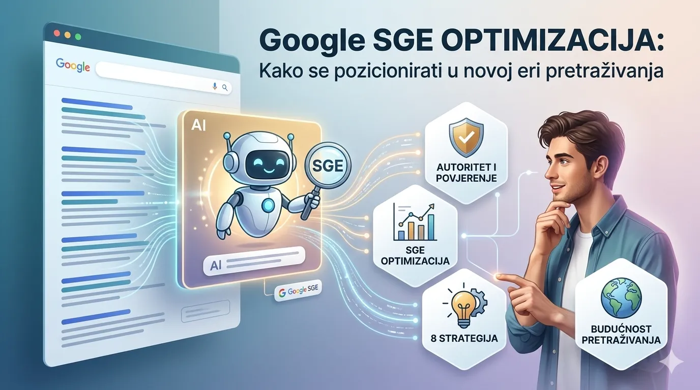 Google SGE optimizacija: Kako se pozicionirati u novoj eri AI pretraživanja