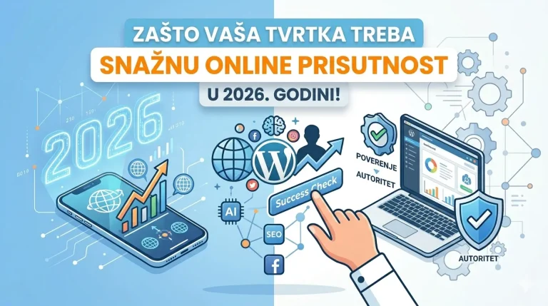 Zašto svaka tvrtka treba snažnu online prisutnost u 2026. godini?