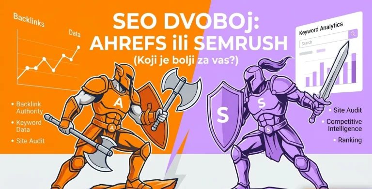 SEO Dvoboj: Ahrefs ili Semrush – Koji je bolji za vas?