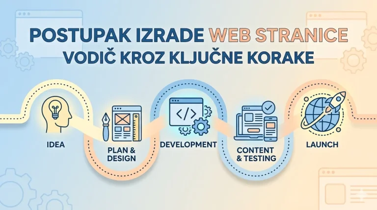 Kako izgleda postupak izrade web stranice